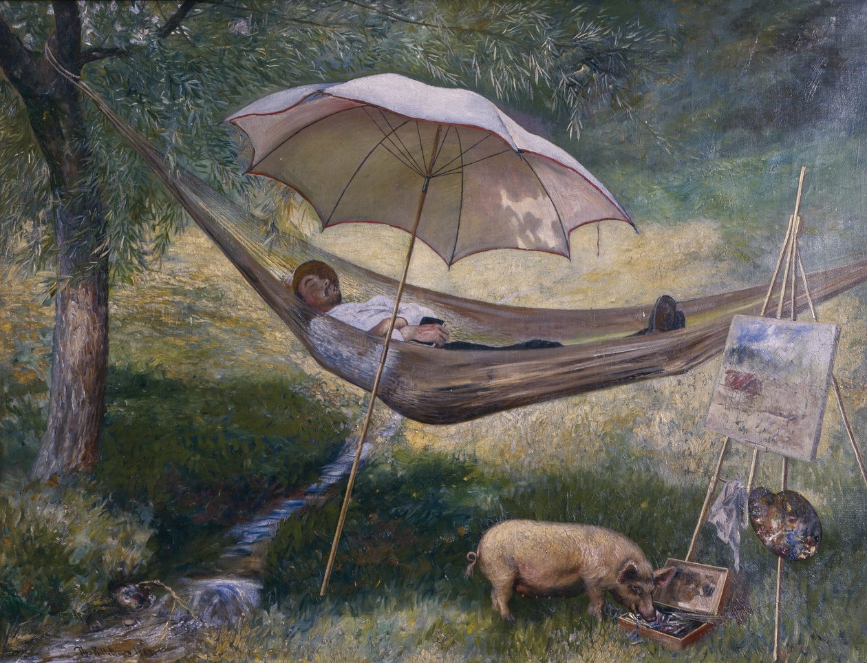 Autoritratto da Theodor Kittelsen