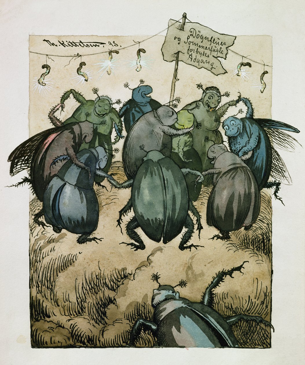 Senza titolo da Theodor Kittelsen