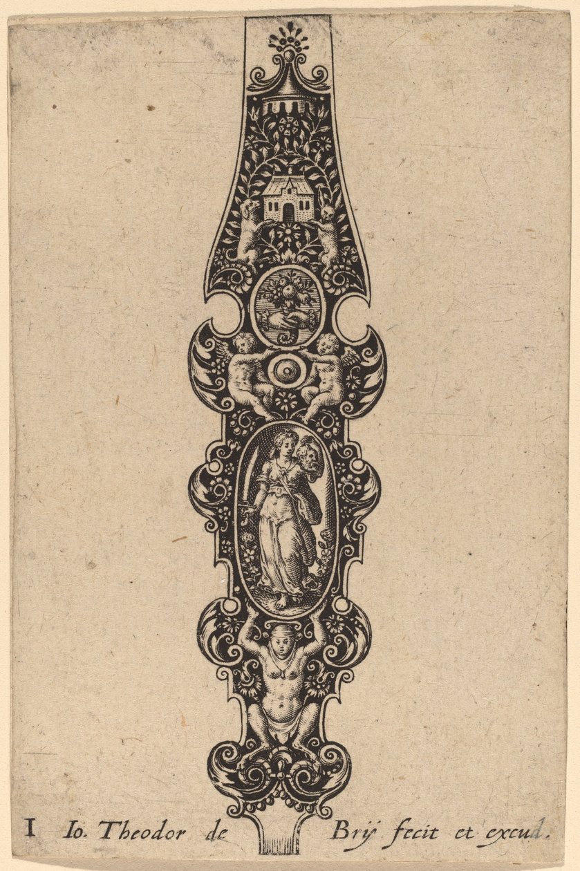 Ornamento da Theodor de Bry