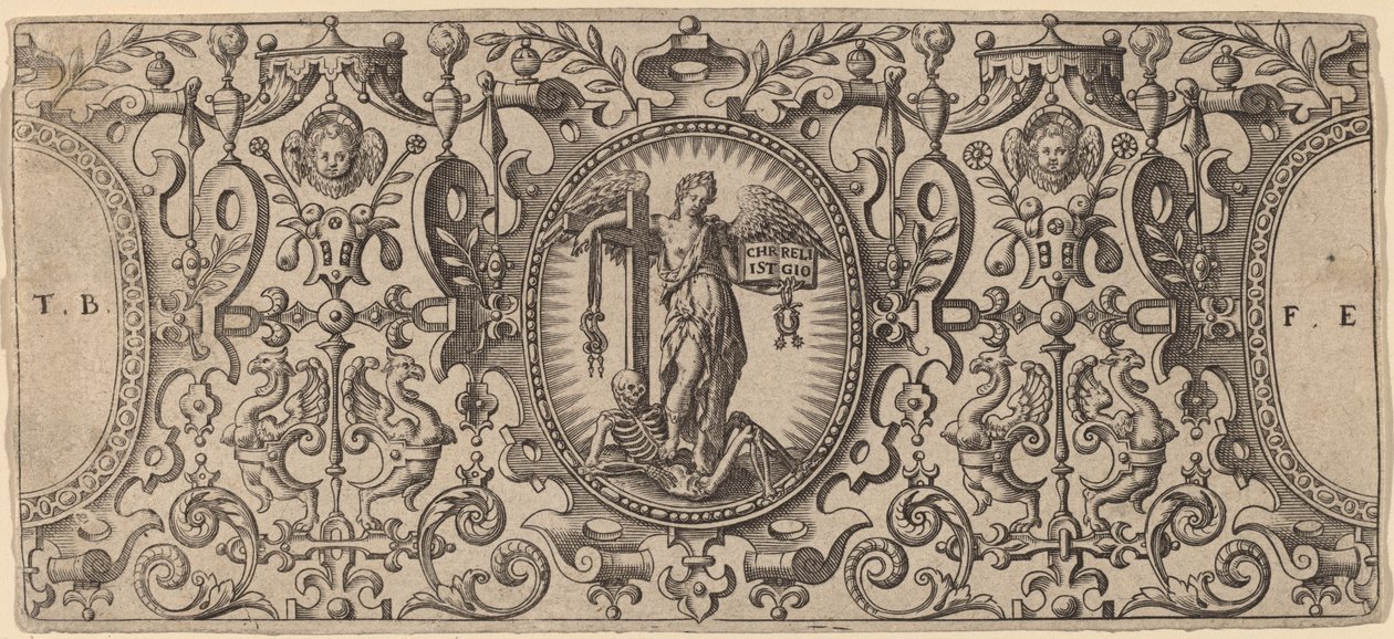 Ornamento da Theodor de Bry