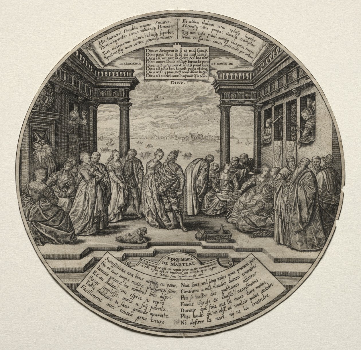 Il ballo veneziano da Theodor de Bry