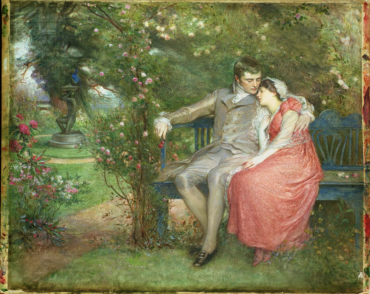 Cogliete le rose finché potete, 1905 da Theodore Blake Wirgman