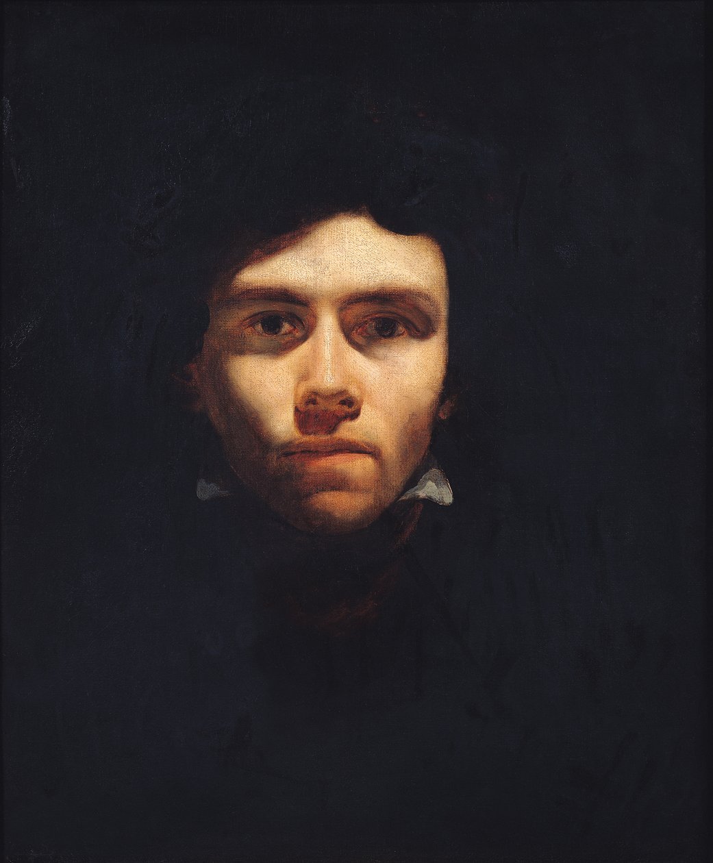Ritratto di Eugene Delacroix, c.1818-19 da Theodore Gericault