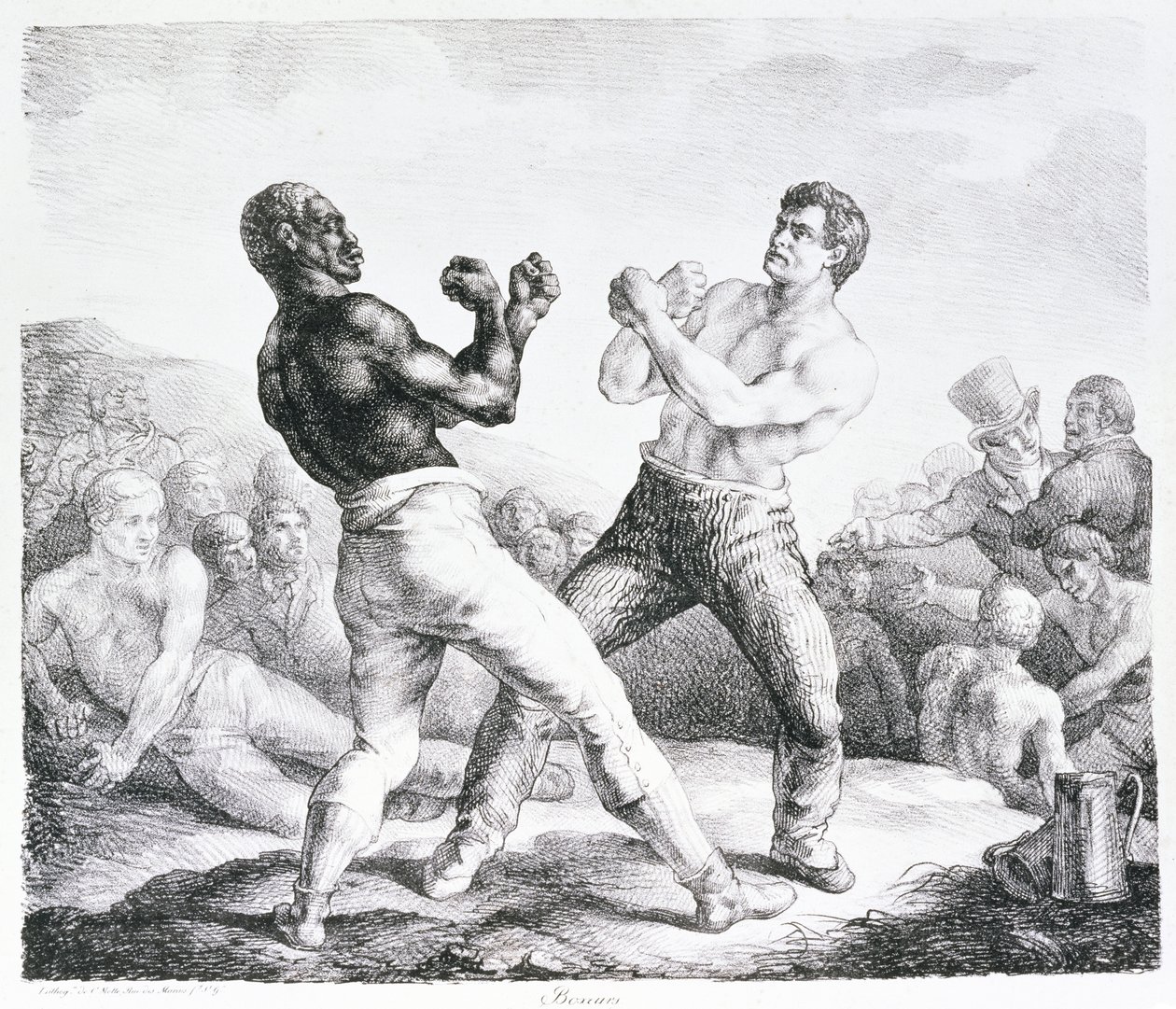 I pugili da Theodore Gericault