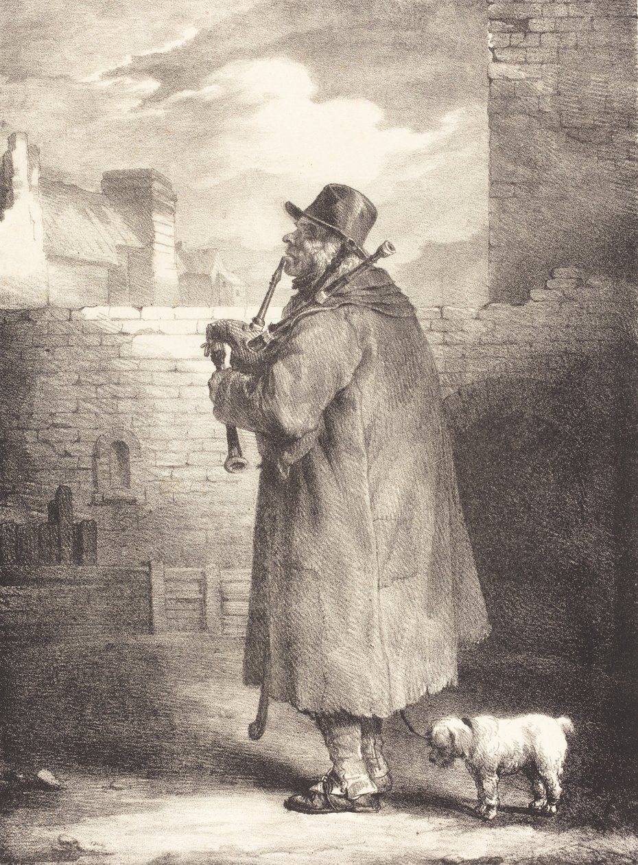 Il pifferaio, c.1821 da Theodore Gericault
