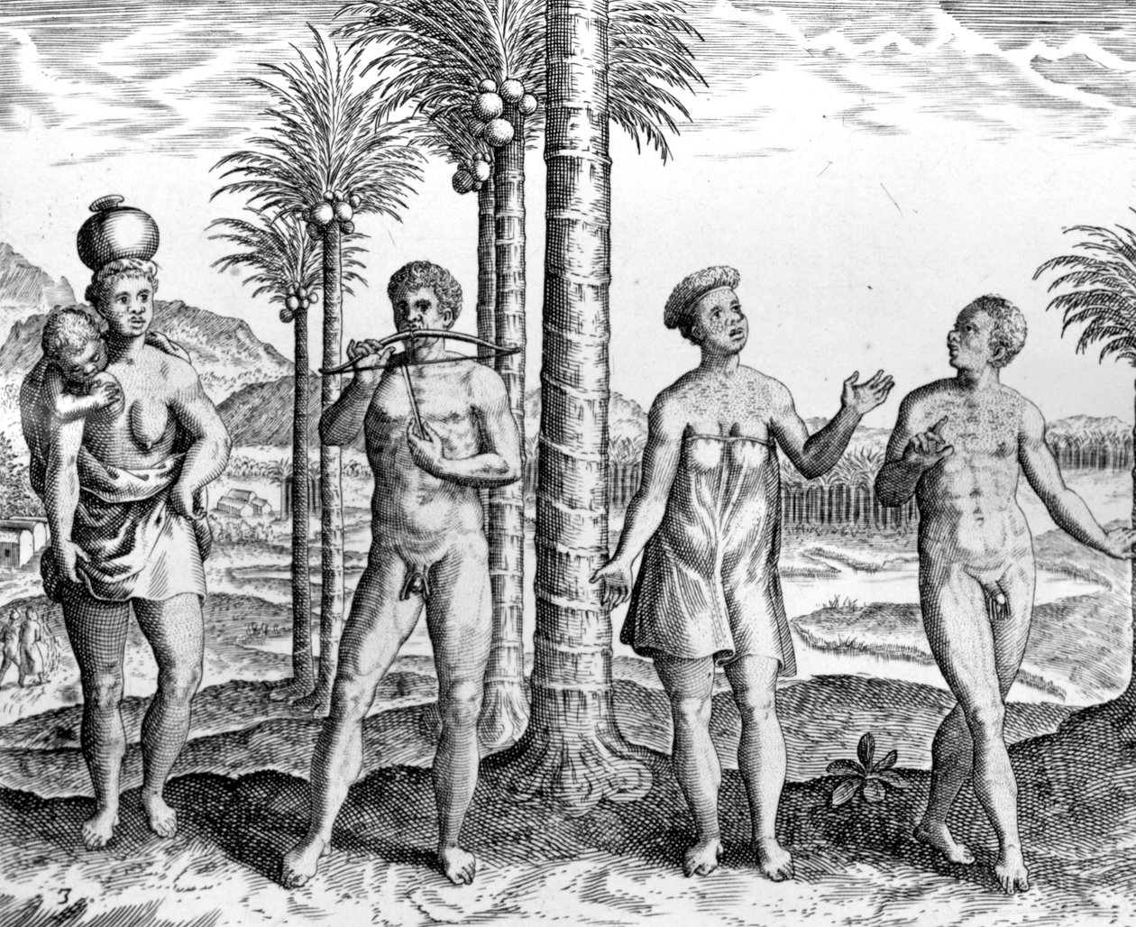 Popolo Caffre, illustrazione da 
