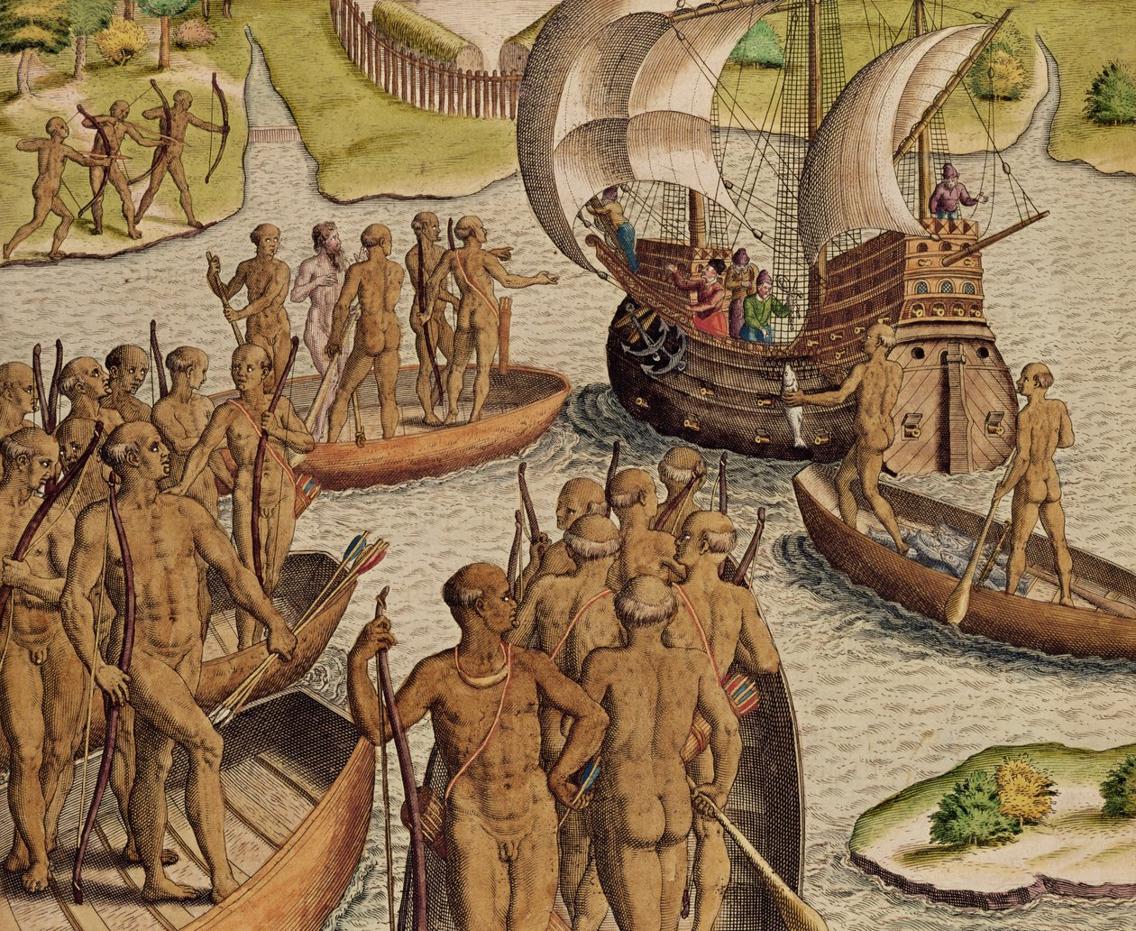 I Lusitani inviano una seconda barca verso di me, da 