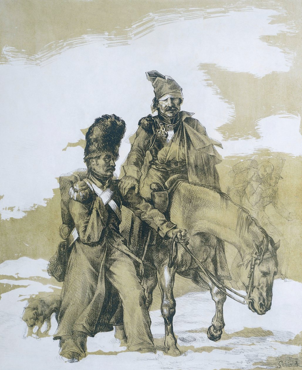 Ritirata da Mosca da Theodore (after) Gericault