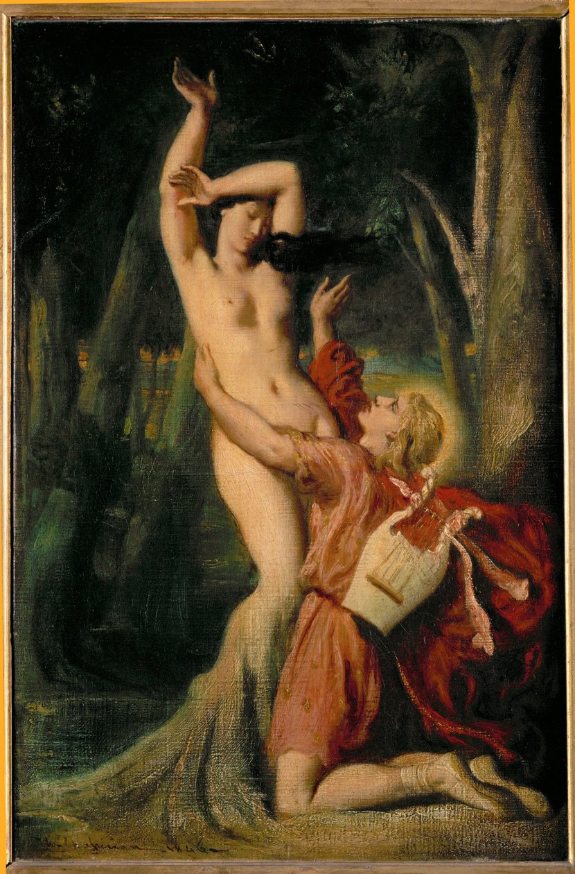 Apollo e Dafne ... da Théodore Chassériau