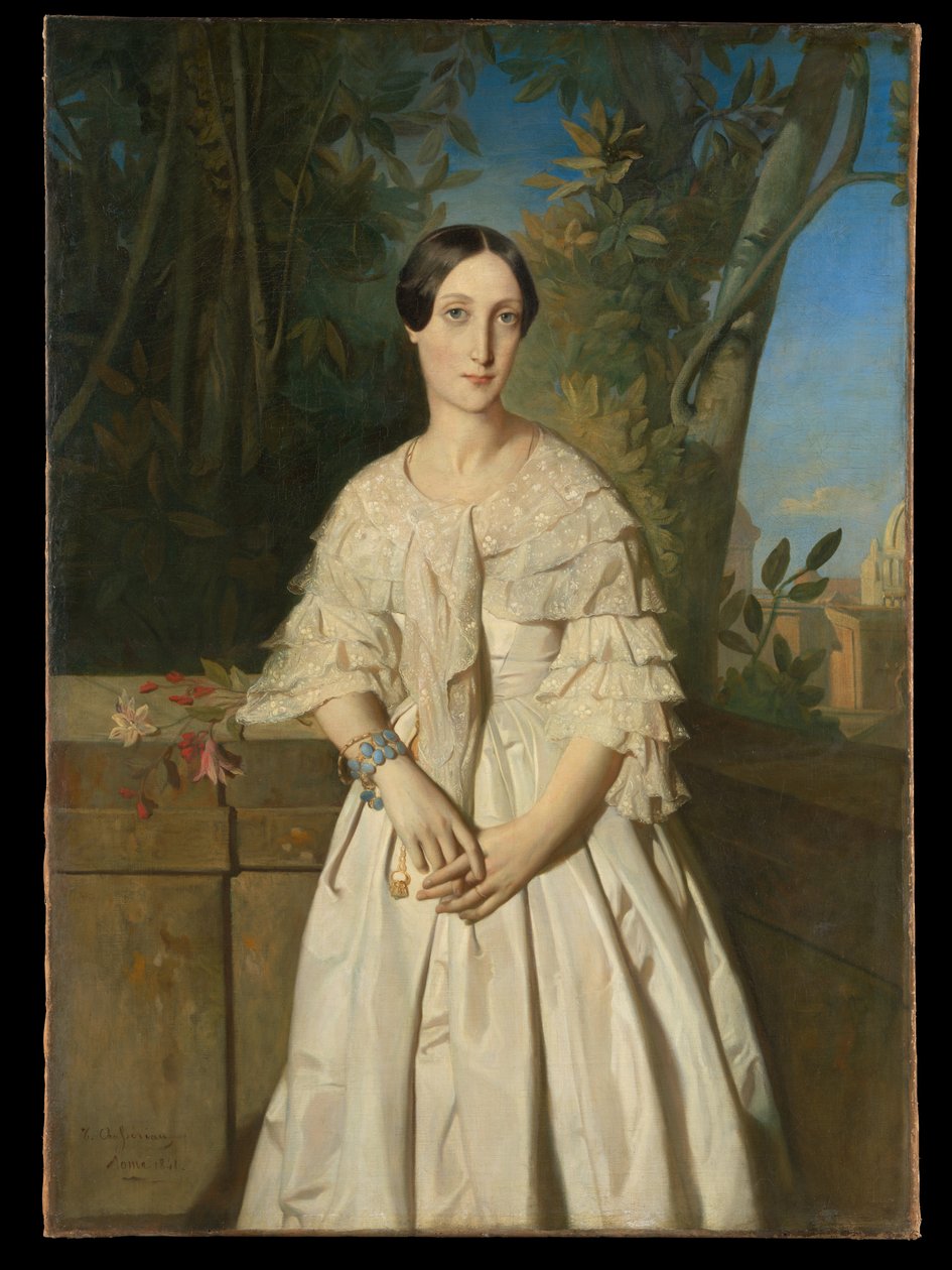 Contessa di La Tour-Maubourg (Marie-Louise-Charlotte-Gabrielle Thomas de Pange, 1816–1850) da Théodore Chassériau