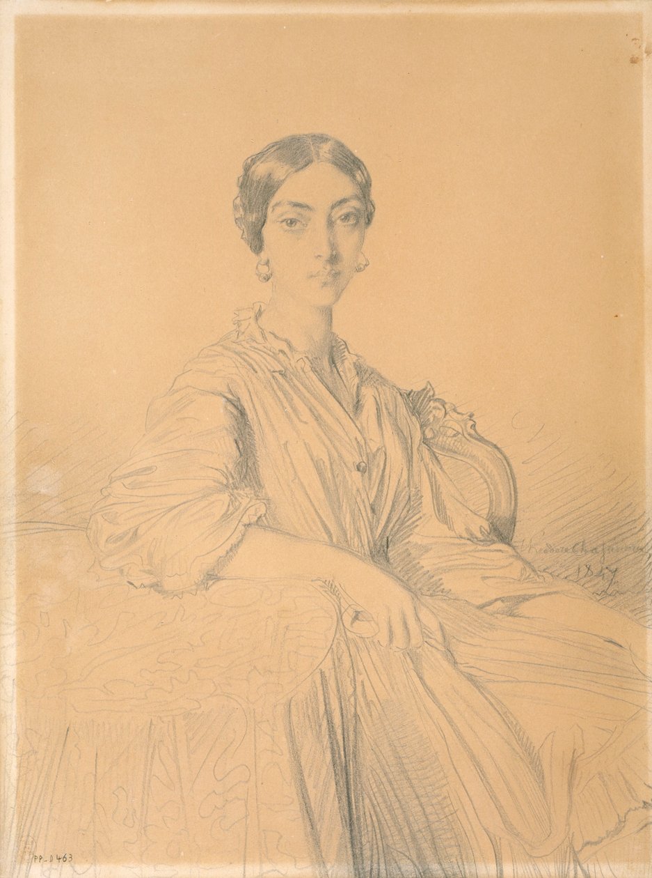 La principessa Belgiojoso da Théodore Chassériau