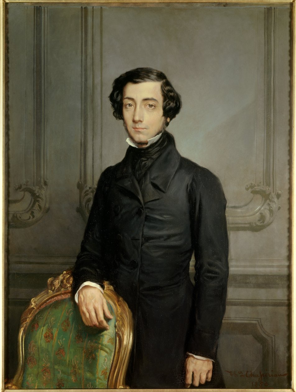 Ritratto di Alexis Charles Henri Clerel de Tocqueville, ministro degli affari esteri sotto la Seconda Repubblica da Théodore Chassériau