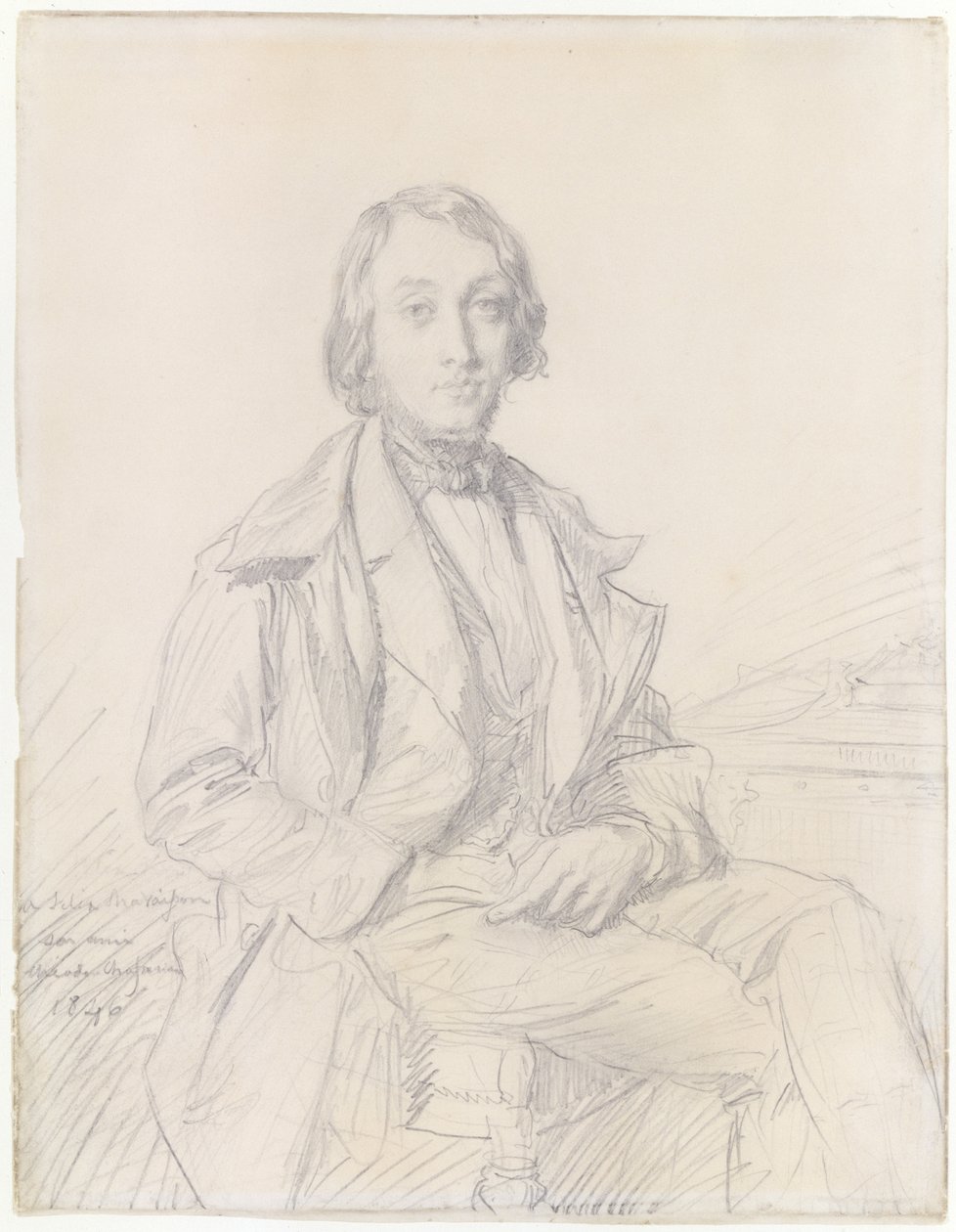 Ritratto di Félix Ravaisson da Théodore Chassériau