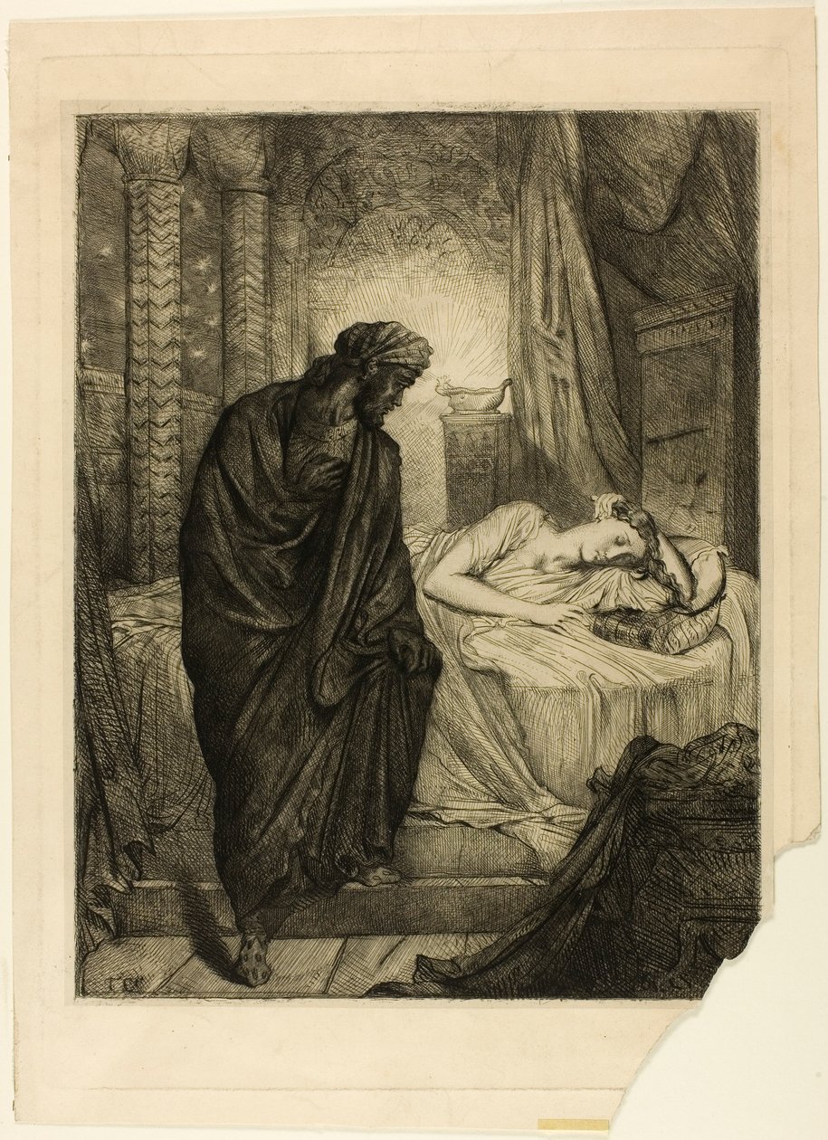 Eppure deve morire, tavola undici da Otello da Théodore Chassériau