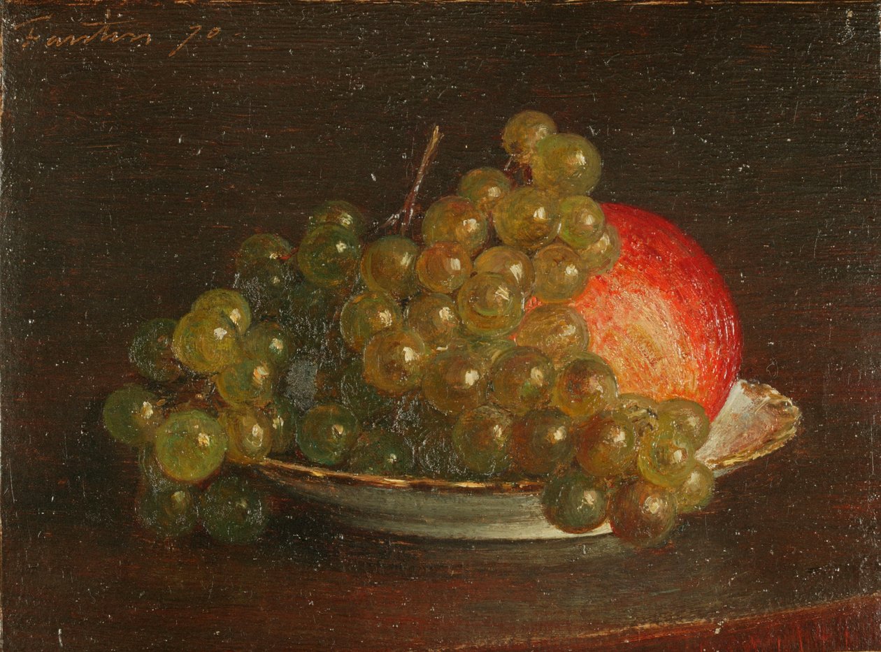 Uva e una mela da Theodore Fantin Latour