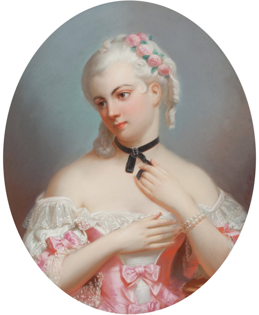 Luisa Elisabetta di Francia (1727-1759) da Theodore Fantin Latour