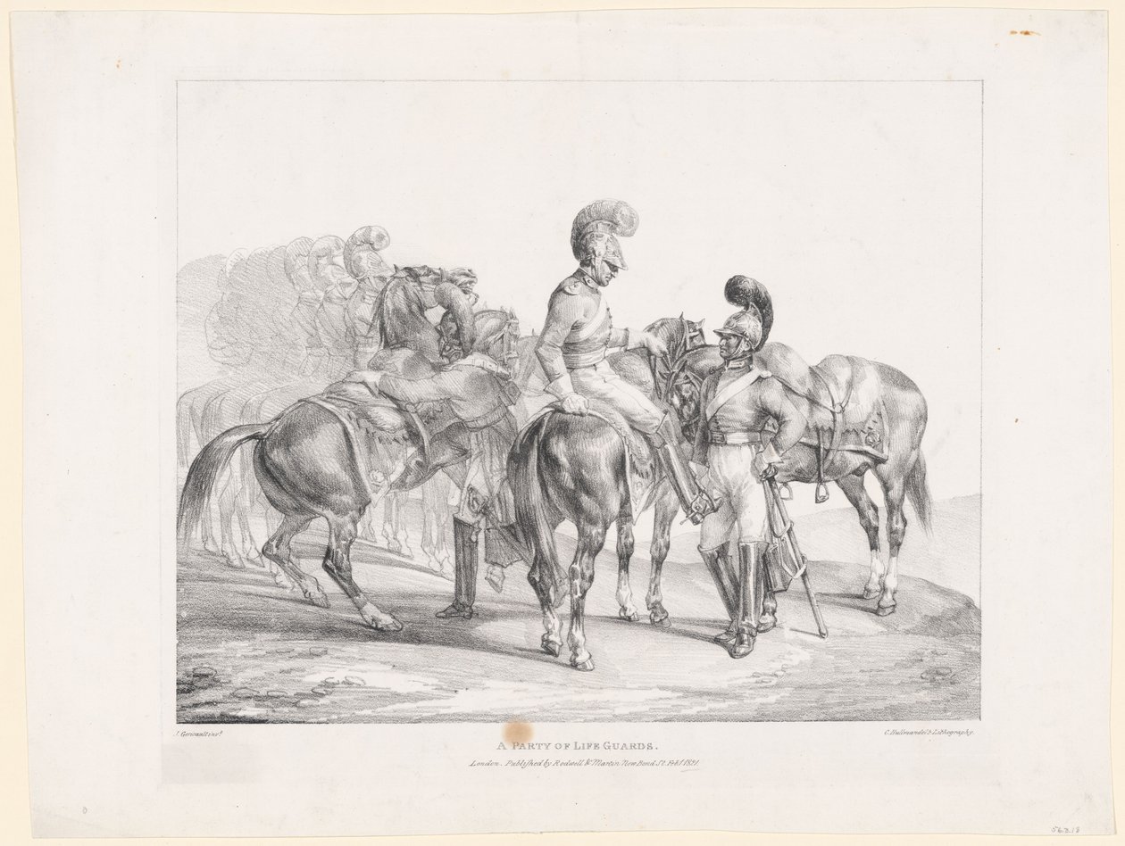Un gruppo di bagnini da Theodore Gericault
