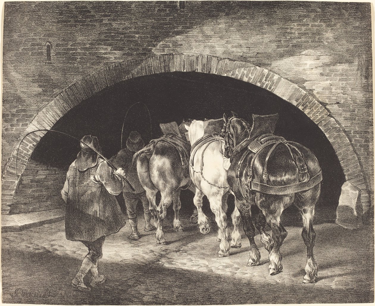 Adelphi Wharf da Theodore Gericault