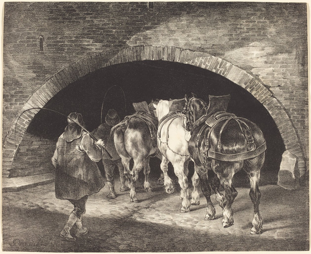 Adelphi Wharf da Theodore Gericault