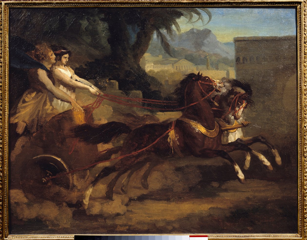 Corsa di carri antichi da Theodore Gericault