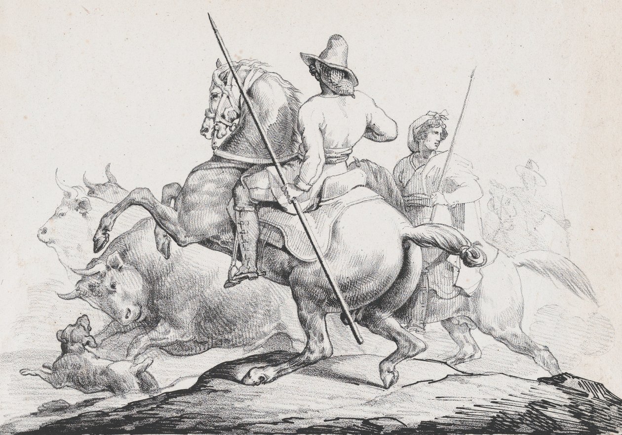 Macellai di Roma da Theodore Gericault