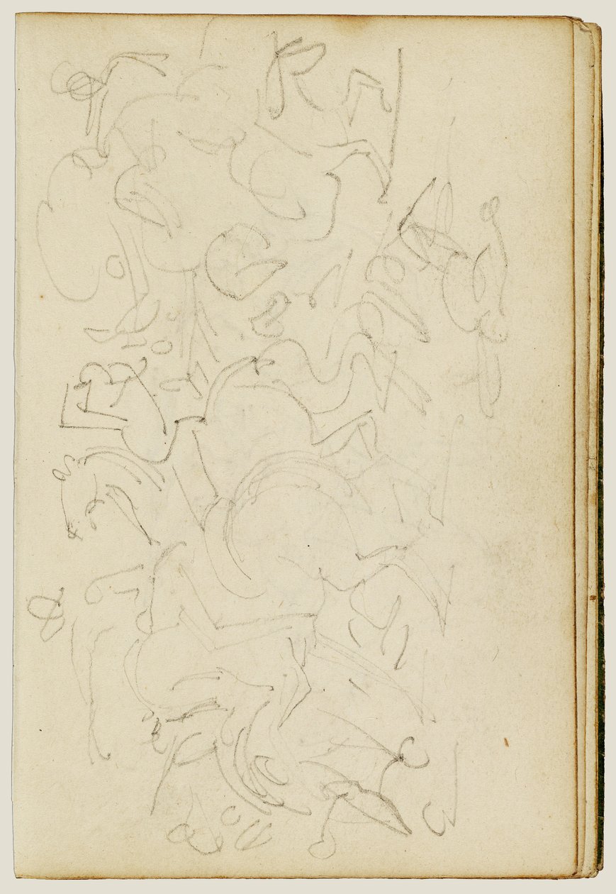 Sconto di cavalleria da Theodore Gericault