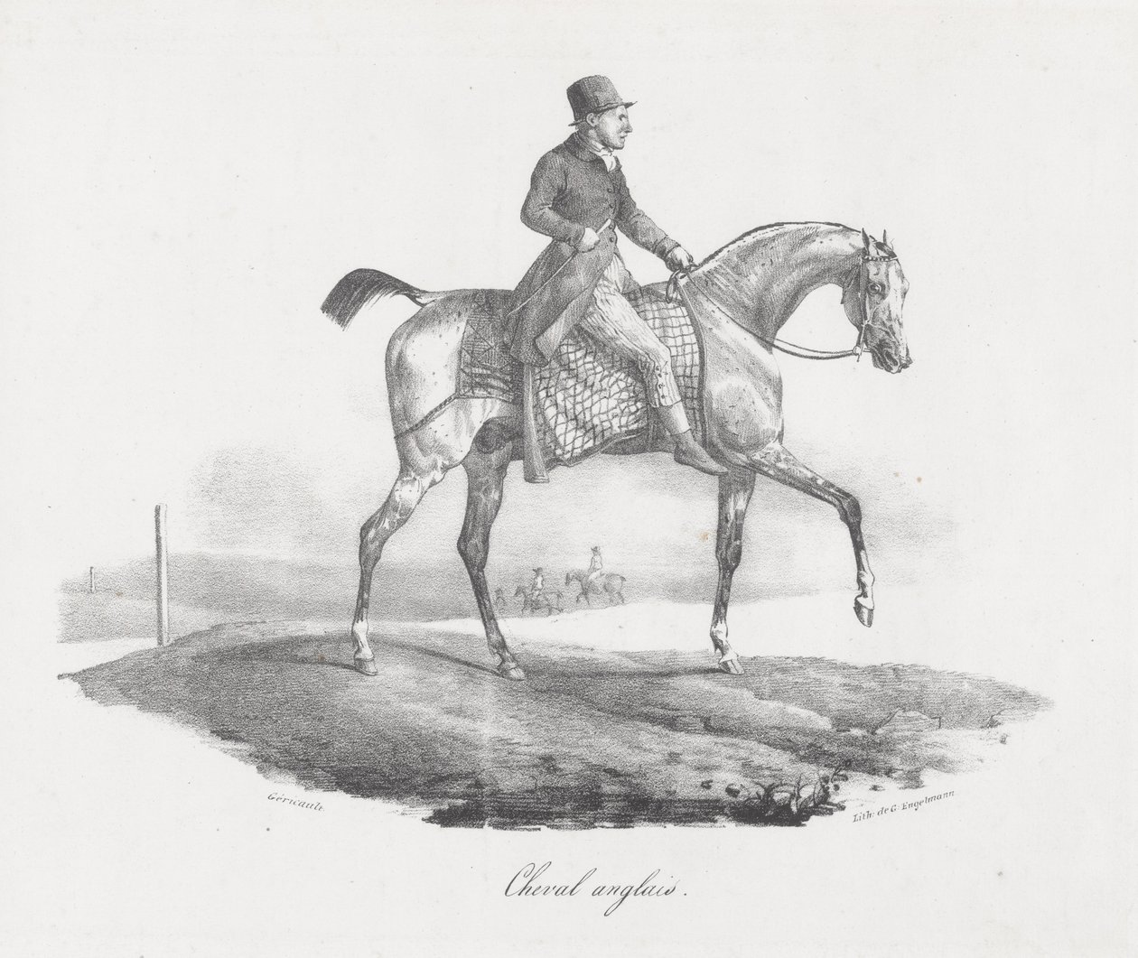 Cavallo inglese (An English Horse) da Theodore Gericault