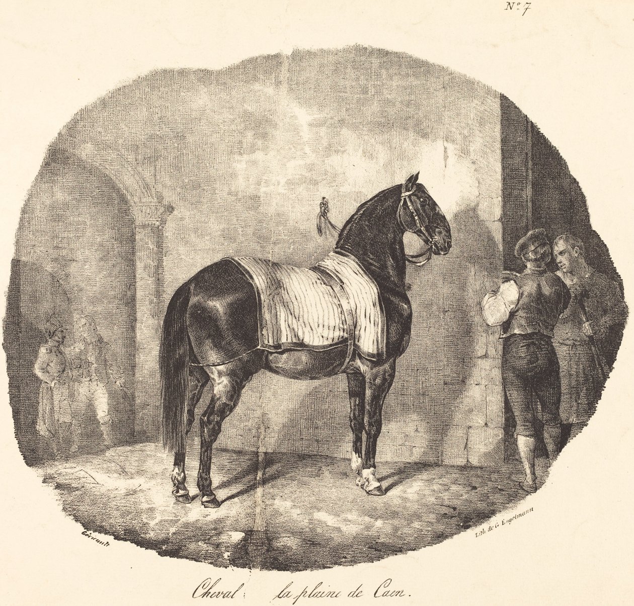 Cavallo della pianura di Caen da Theodore Gericault
