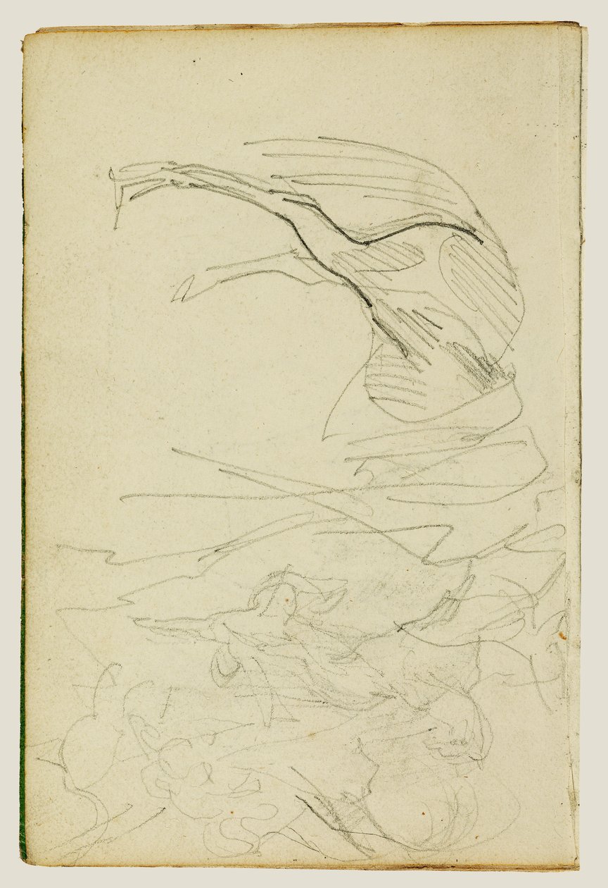 Studio compositivo, studi sul cavallo da Theodore Gericault