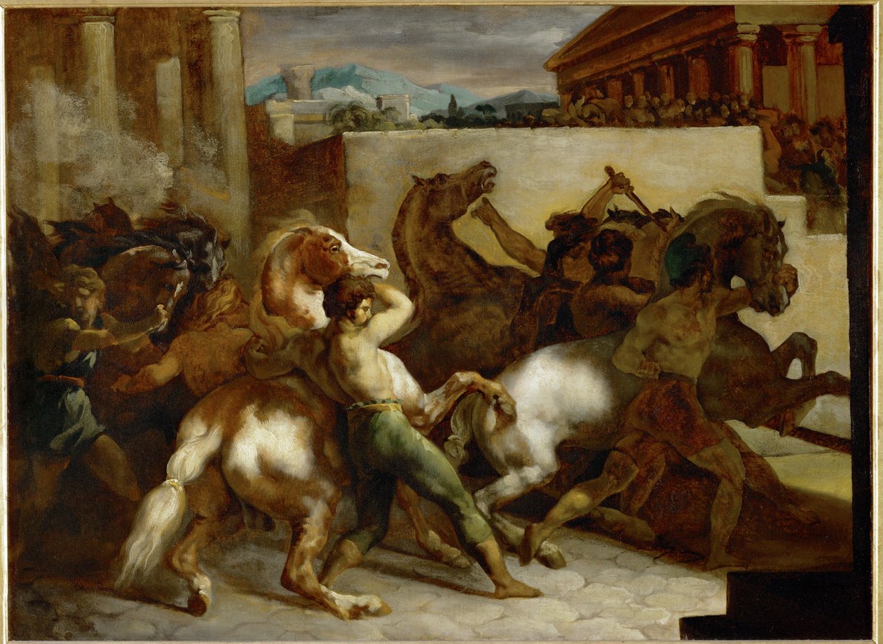 Corse di cavalli gratuite a Roma - Ippica a Roma ... da Theodore Gericault