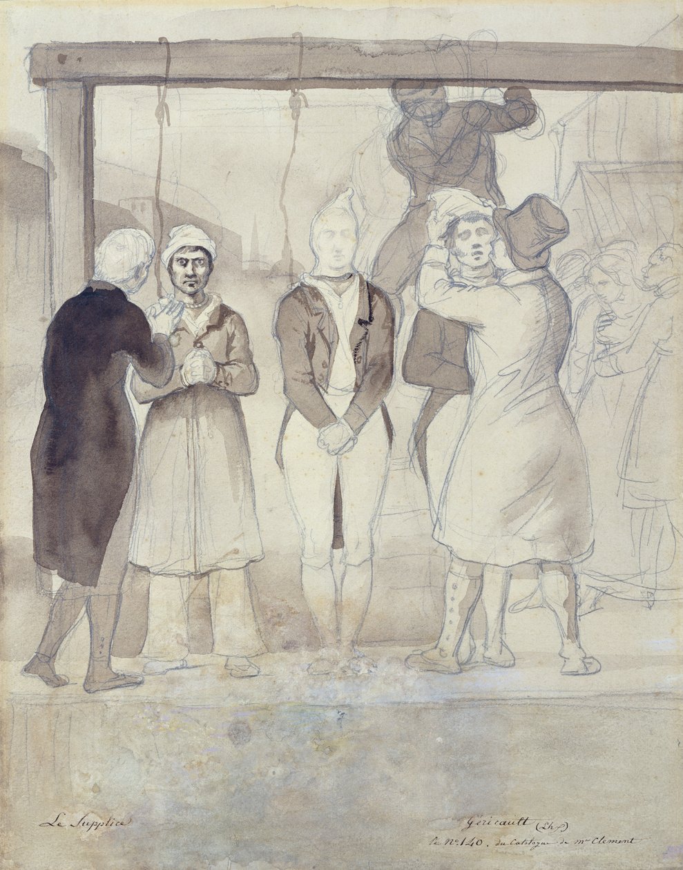 Esecuzione a Londra (la punizione) da Theodore Gericault