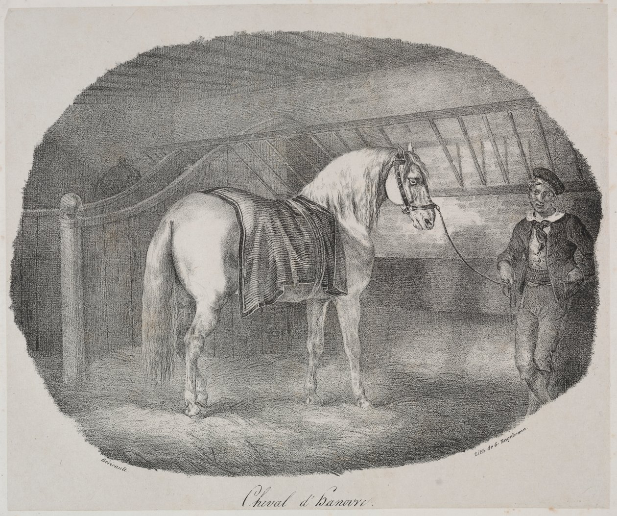 Cavallo di Hannover da Theodore Gericault
