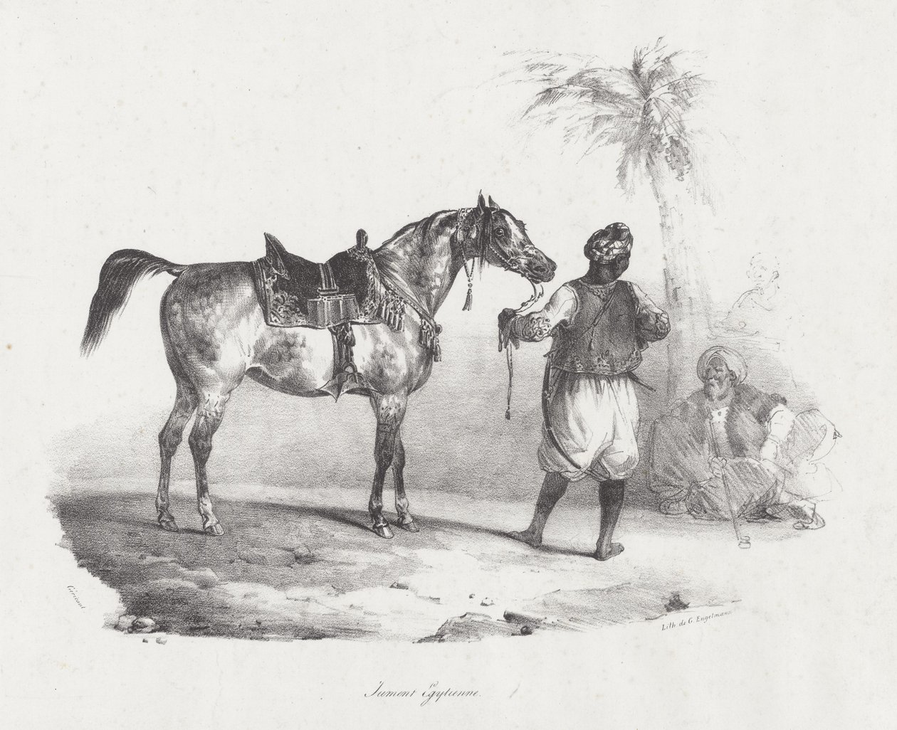 Giumenta egiziana (An Egyptian Mare) da Theodore Gericault