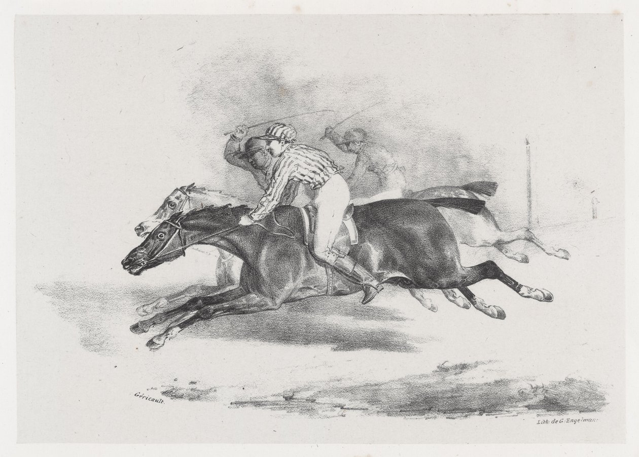 La Course (La gara) da Theodore Gericault