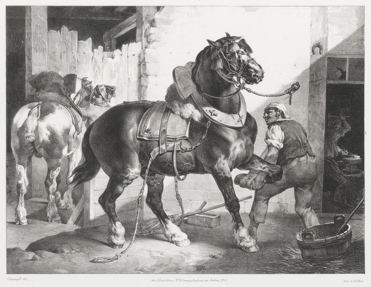 Il maresciallo francese (Il fabbro francese) da Theodore Gericault