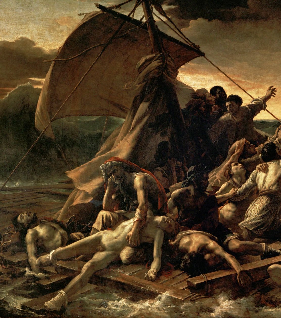 Le Radeau de la Meduse - La zattera della "Medusa" ... da Theodore Gericault