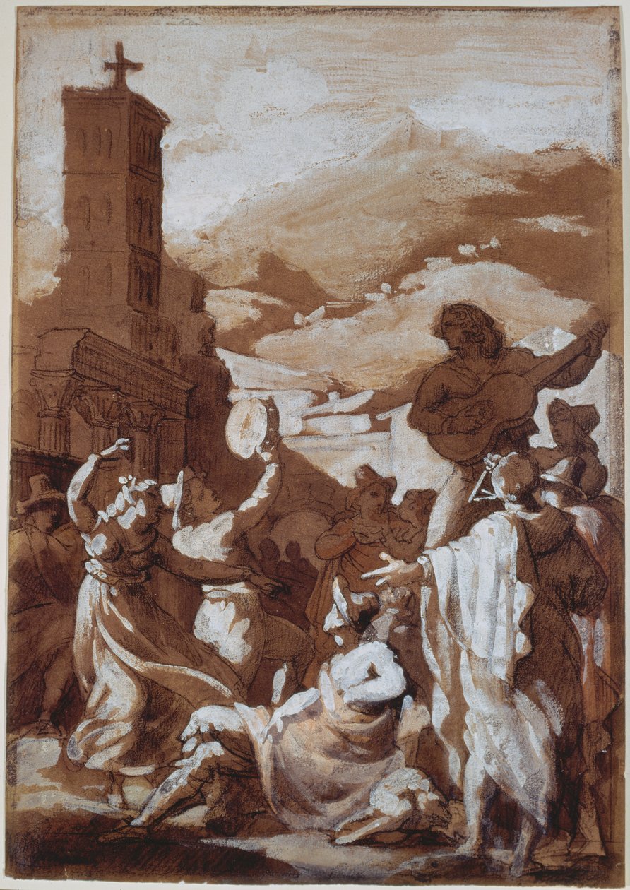 Danza napoletana: la tarantella da Theodore Gericault