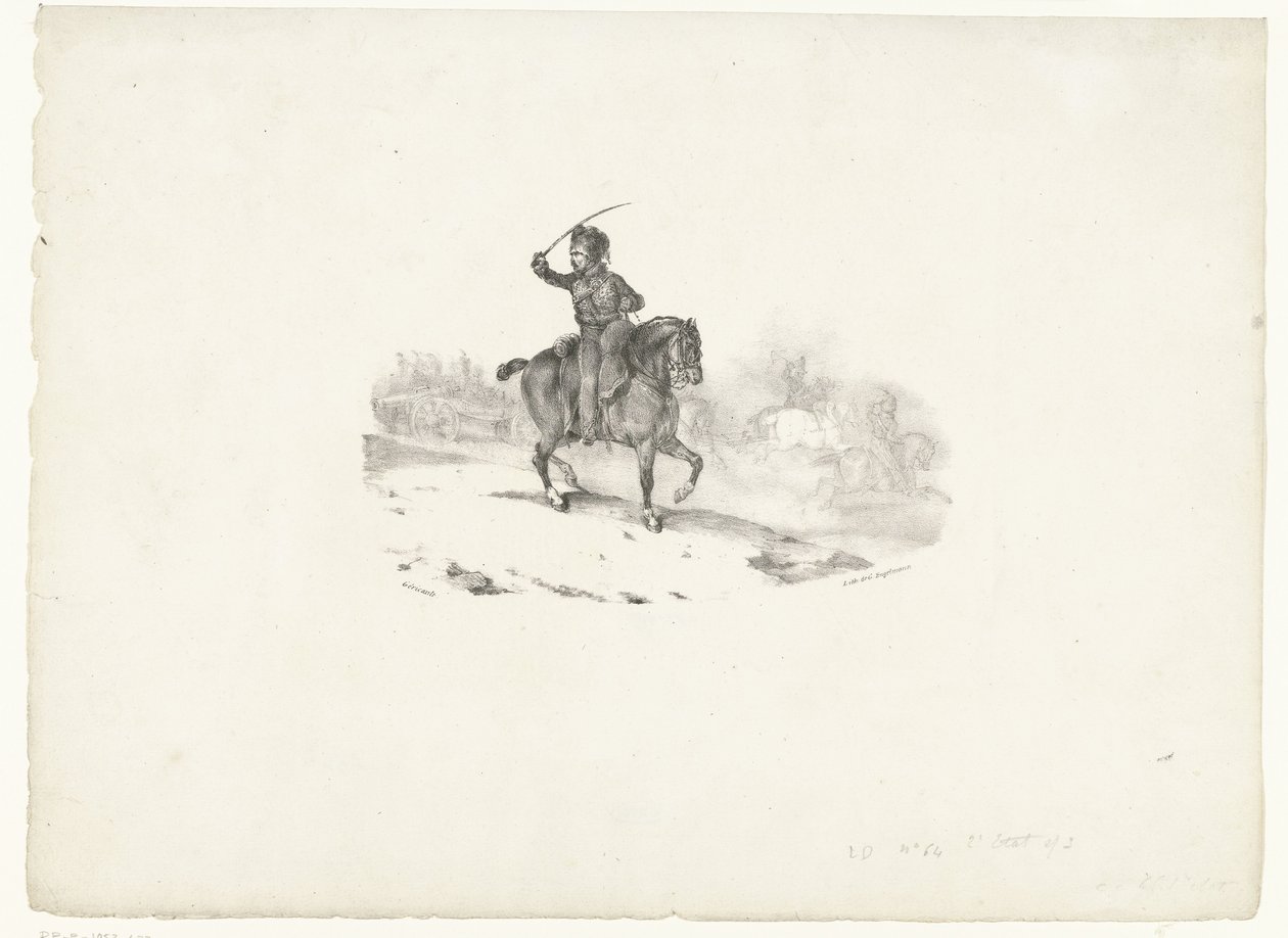 Ufficiale di artiglieria da Theodore Gericault