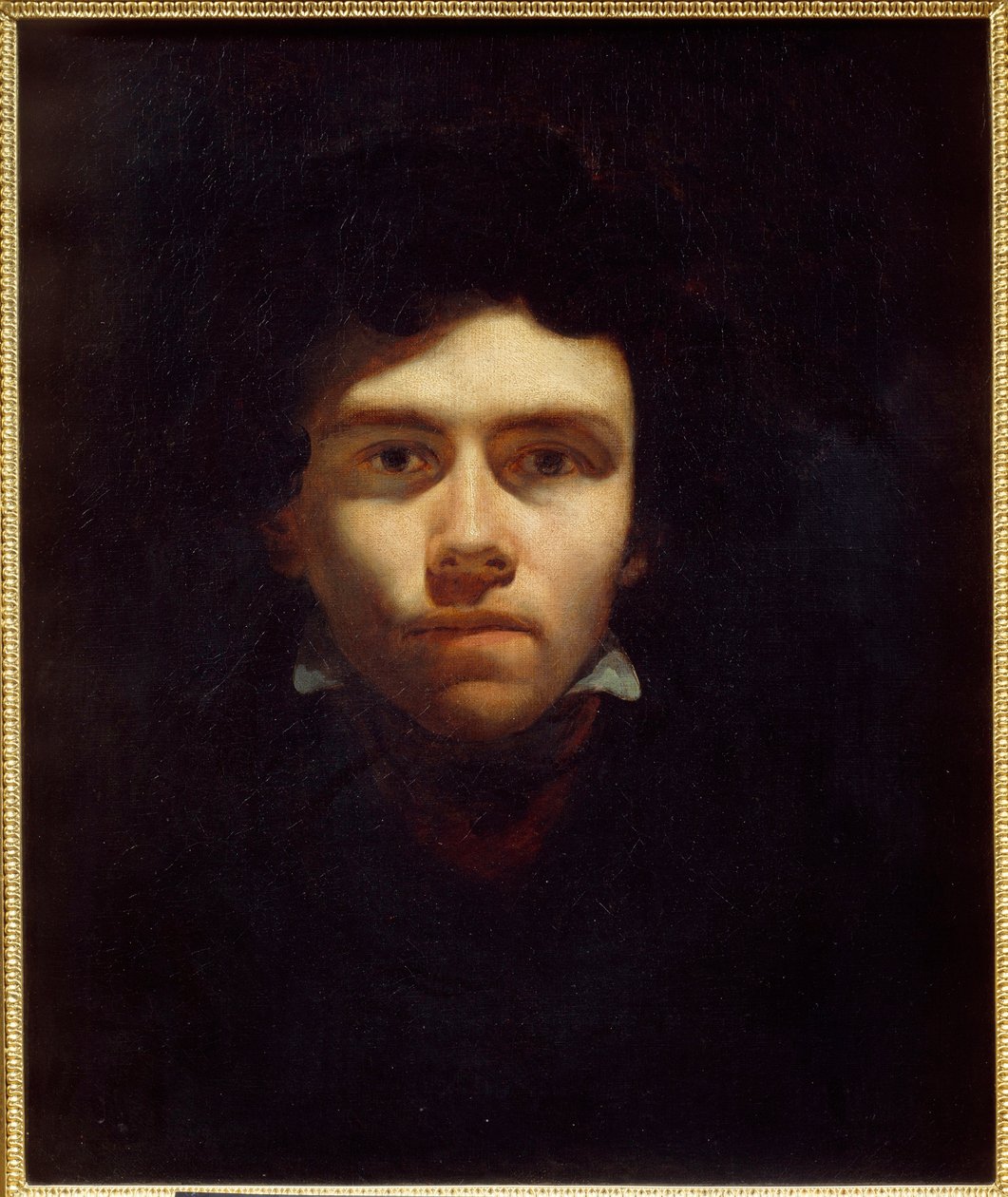 Ritratto del pittore Eugene Delacroix (1798-1863) da Theodore Gericault
