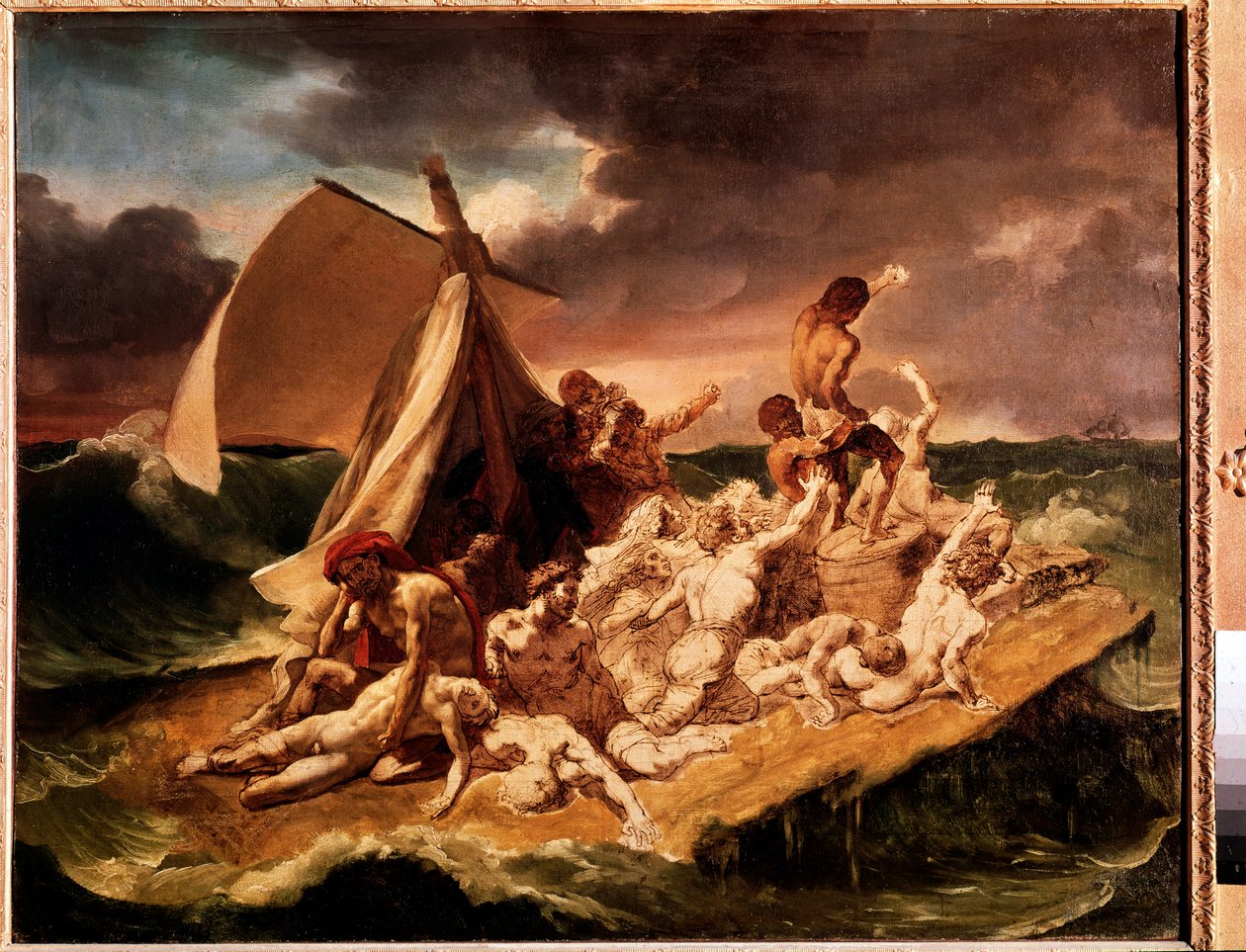 Studio preparatorio per la zattera della Medusa da Theodore Gericault