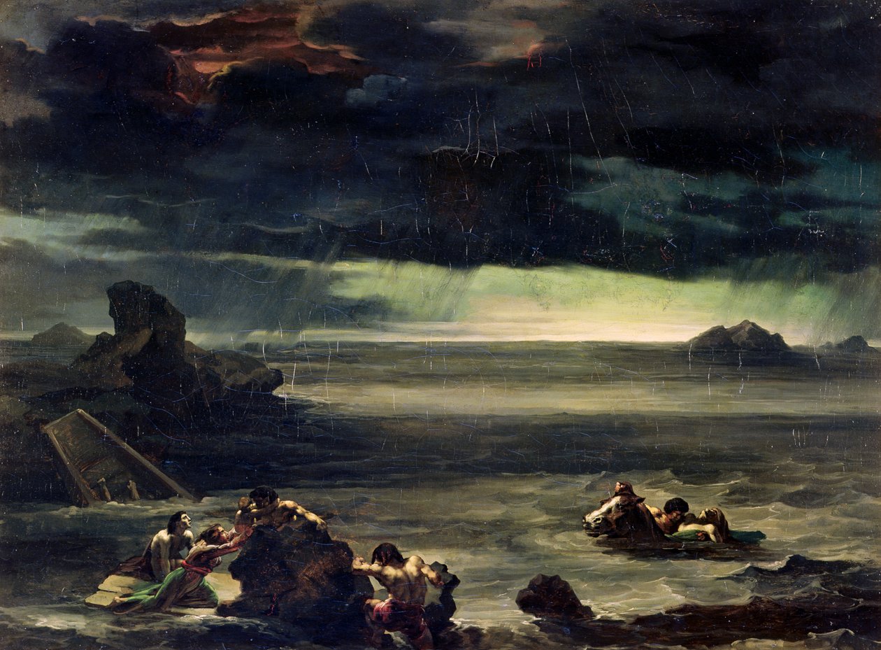 Scena del Diluvio da Theodore Gericault