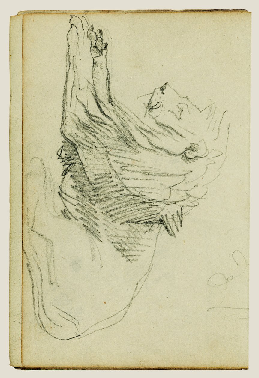 Leone seduto da Theodore Gericault