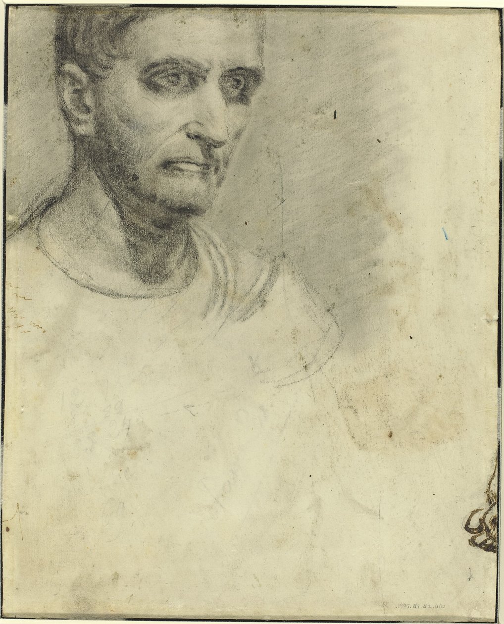 Studio di un uomo da Theodore Gericault