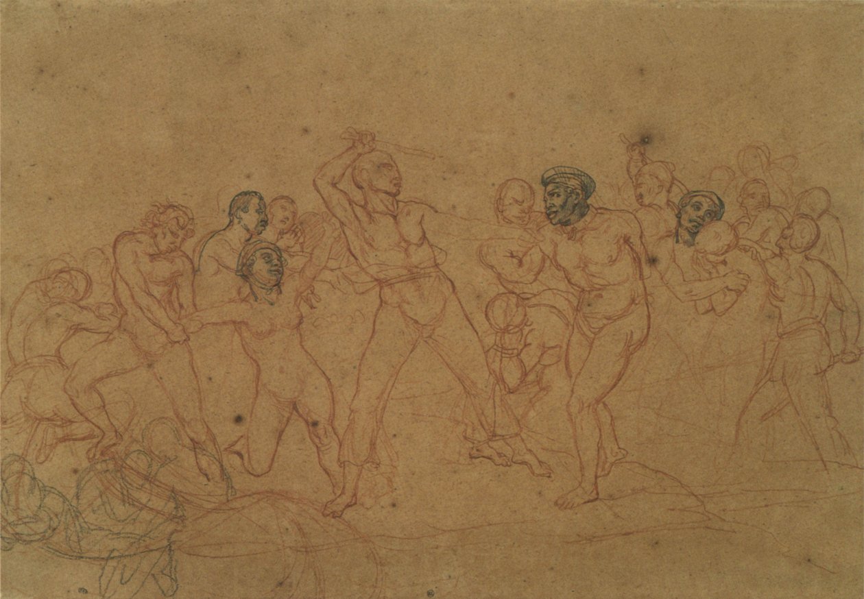 Il commercio degli schiavi africani da Theodore Gericault