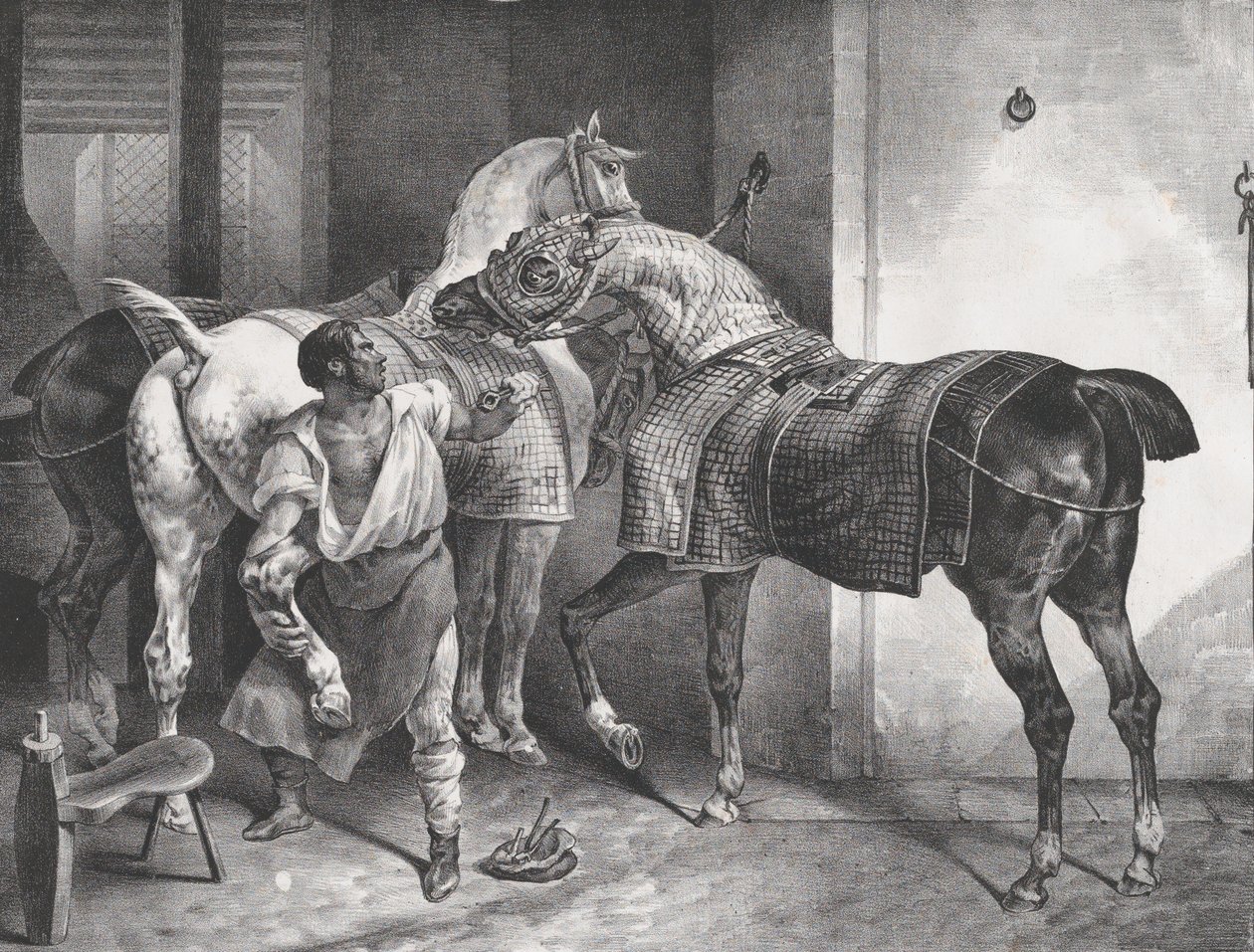 Il Fabbro Inglese da Theodore Gericault