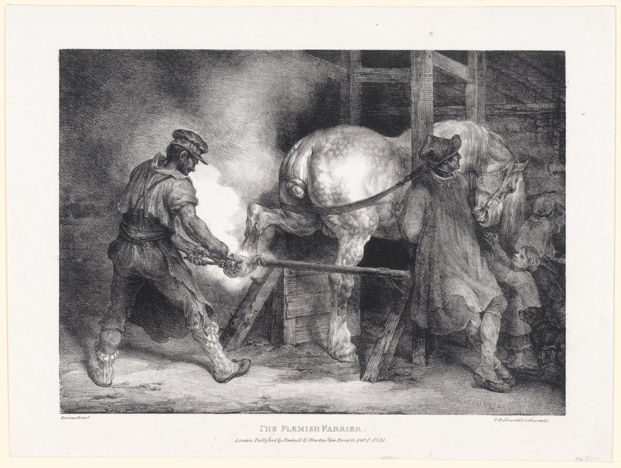 Il maniscalco fiammingo da Theodore Gericault