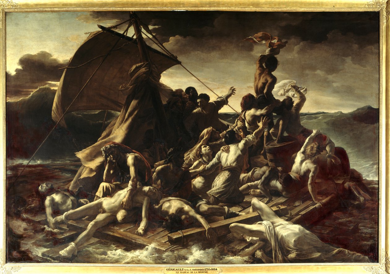 La zattera della Medusa da Theodore Gericault