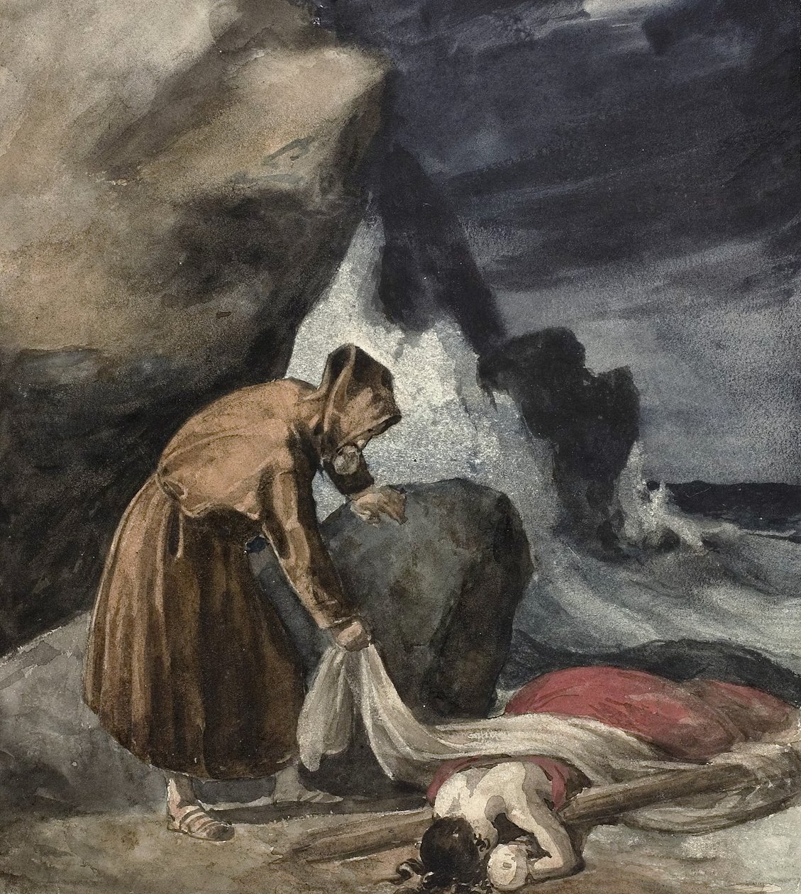 La tempesta da Theodore Gericault