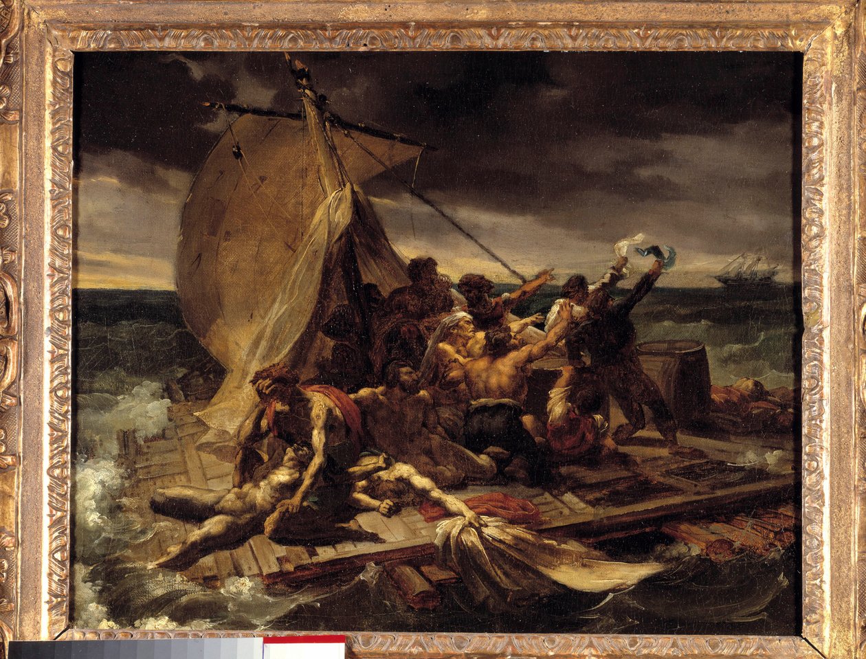 La zattera della Medusa Prime bozze. Dipinto di Théodore Géricault da Theodore Gericault