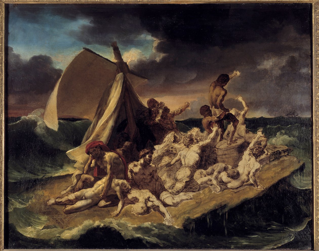 La zattera della Medusa (schizzo) da Theodore Gericault